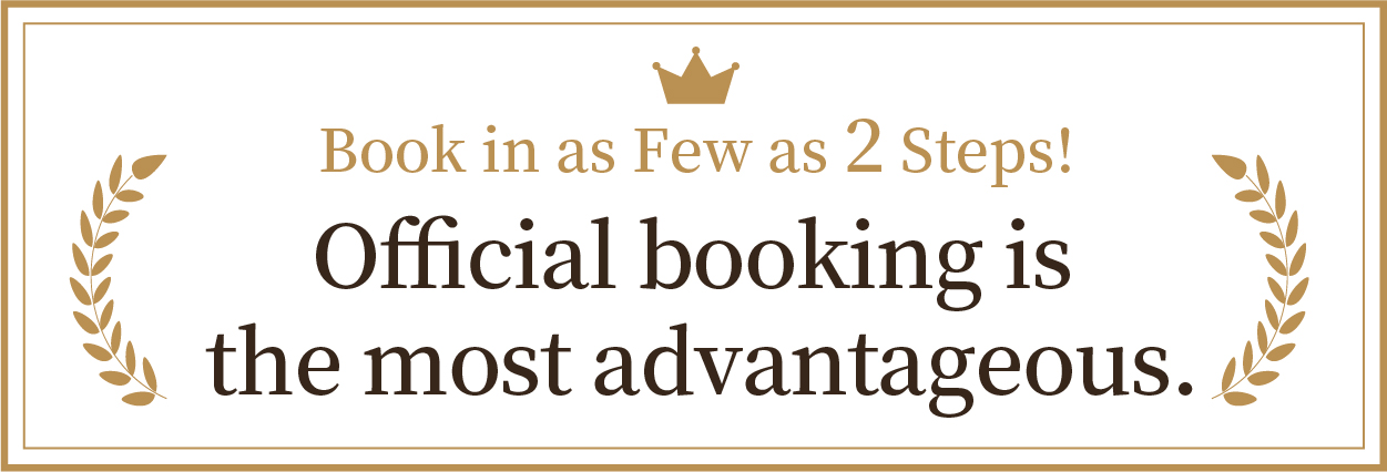 Official booking is the most advantageous