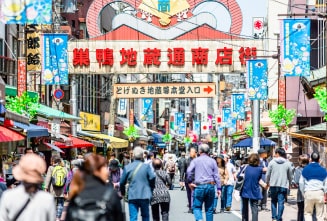 Sugamo Jizo-Dori Shopping Area