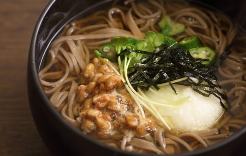 ねばねば うどん or そば（温・冷）